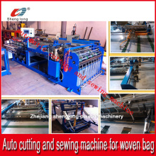 China Supplier Auto Cutting and Sewing Machine for PP Plastic Woven Bag Roll
